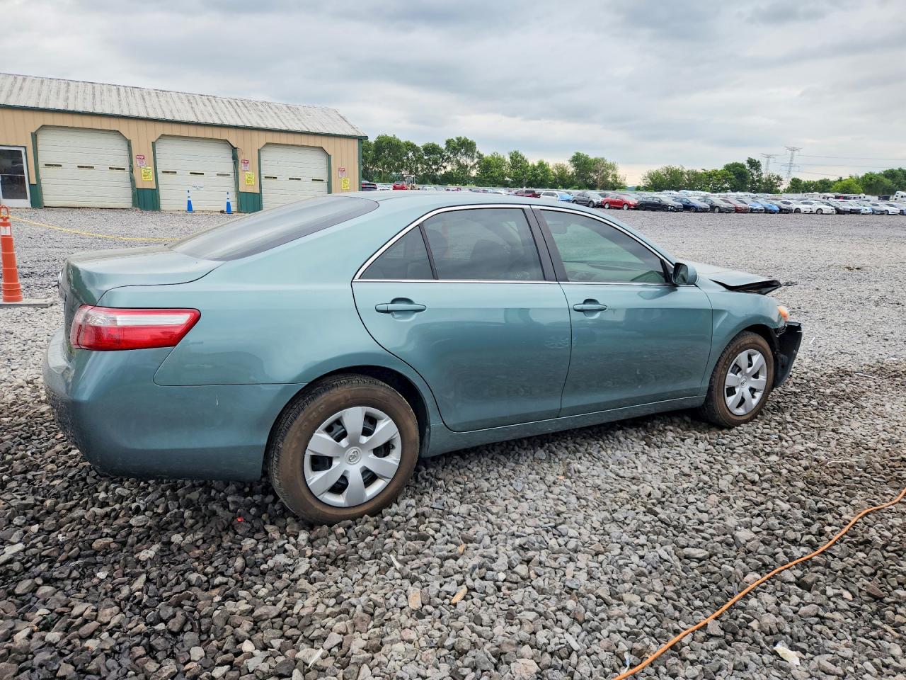 2007 Toyota Camry Le Зеленый vin: JTNBE46K373084636