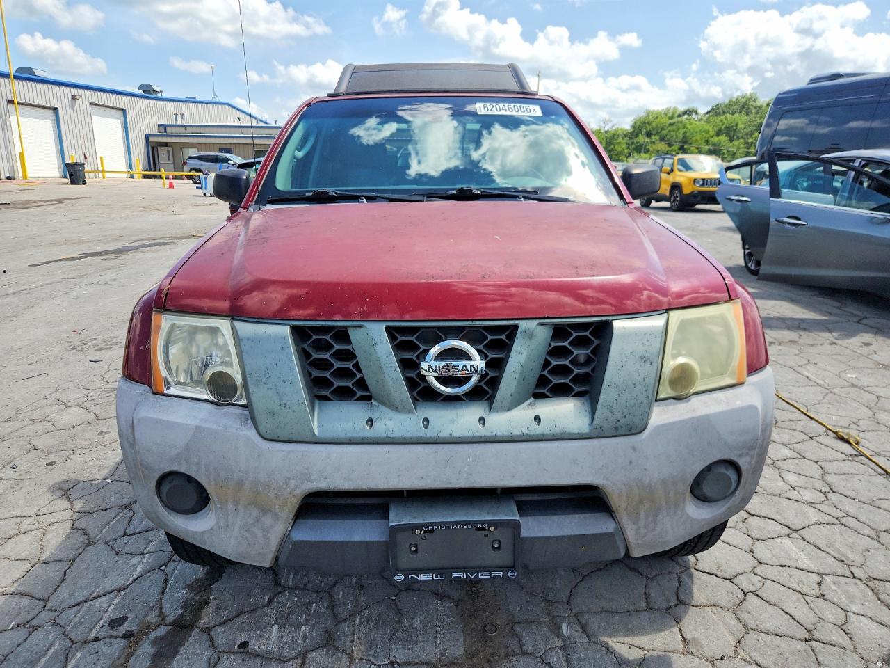 2008 Nissan Xterra X Maroon vin: 5N1AN08W48C522604