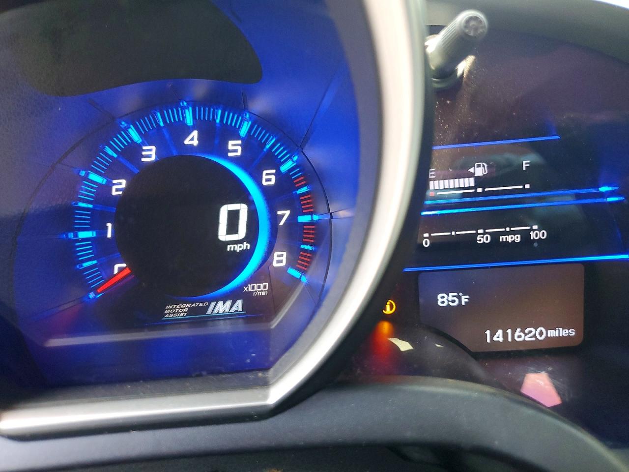 2011 Honda Cr-z Ex Black vin: JHMZF1D6XBS007487