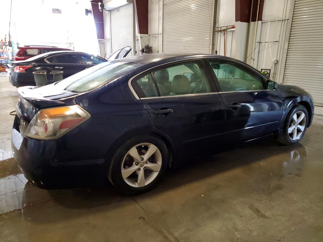 2007 Nissan Altima 2.5 Blue vin: 1N4AL21E47C119668