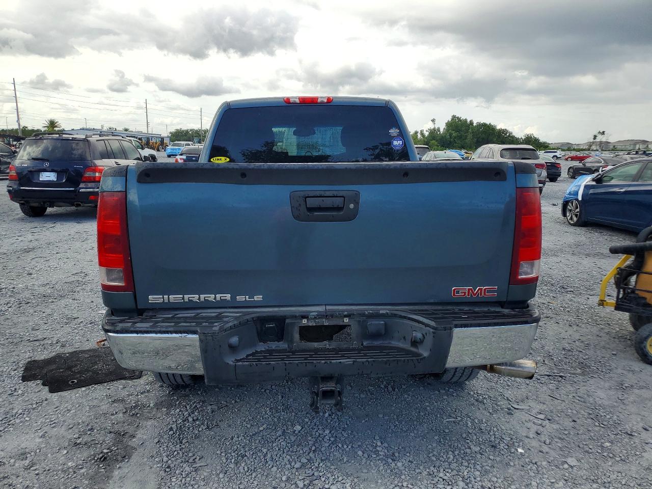 2013 Gmc Sierra K1500 Sle Blue vin: 1GTR2VE74DZ392065
