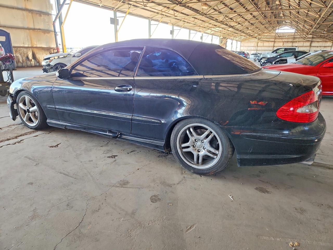 2004 Mercedes-benz Clk 55 Amg Black vin: WDBTK76G44T031677