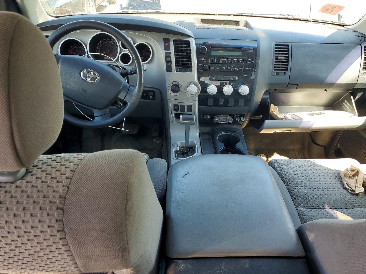2008 Toyota Tundra Sr5 Gray vin: 5TBDV541X8S507024