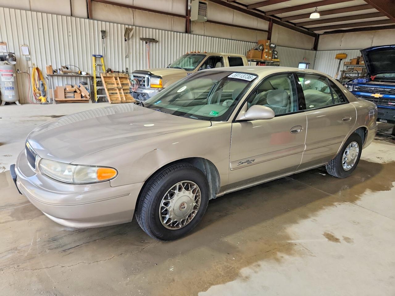 2002 Buick Century Custom Beige vin: 2G4WS52JX21199083