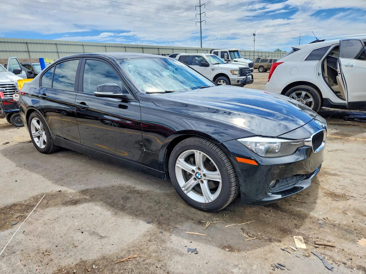 2013 Bmw 328 I Black vin: WBA3A5C52DF603305