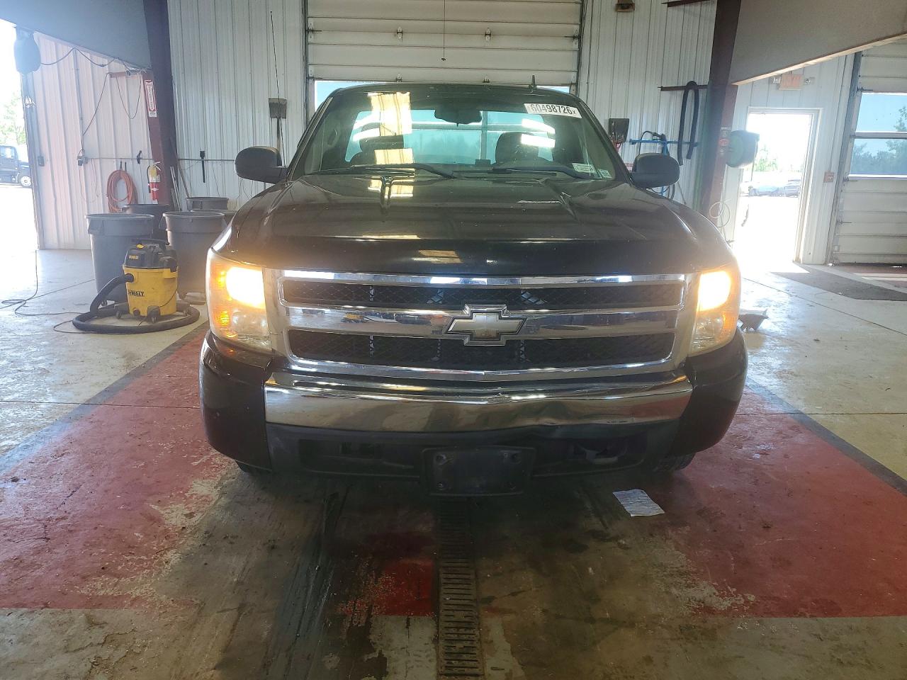 2008 Chevrolet Silverado C1500 Black vin: 1GCEC14X38Z313254