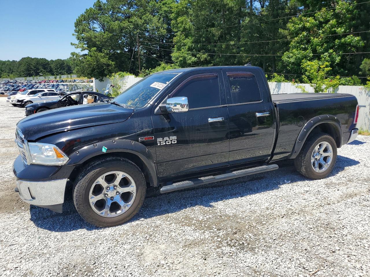 2014 Ram 1500 Laramie Black vin: 1C6RR7JM8ES476863