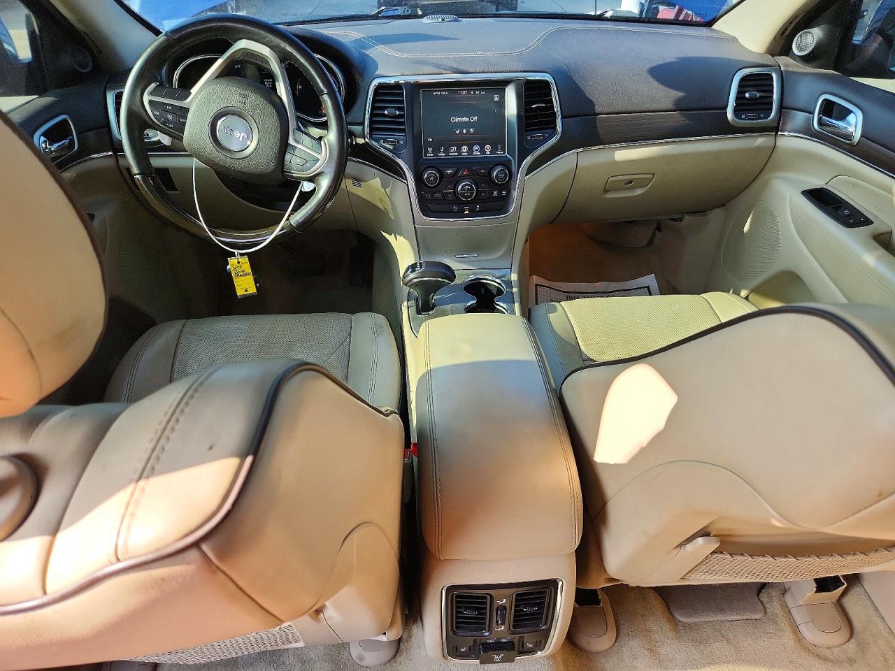 2015 Jeep Grand Cherokee Overland Blue vin: 1C4RJFCGXFC753333