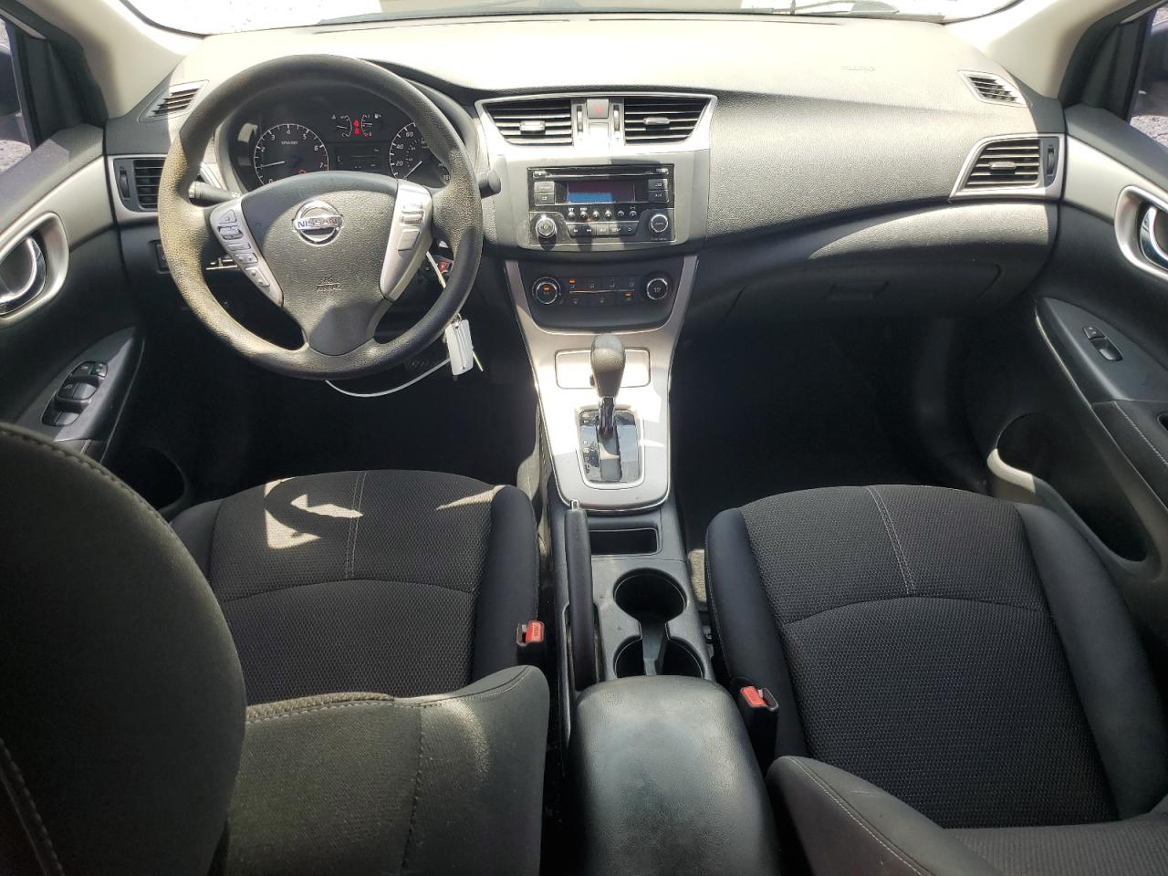 2015 Nissan Sentra S White vin: 3N1AB7AP4FY313590