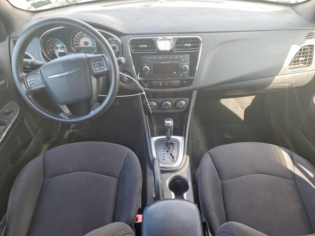 2014 Chrysler 200 Lx Beige vin: 1C3CCBAB3EN124097