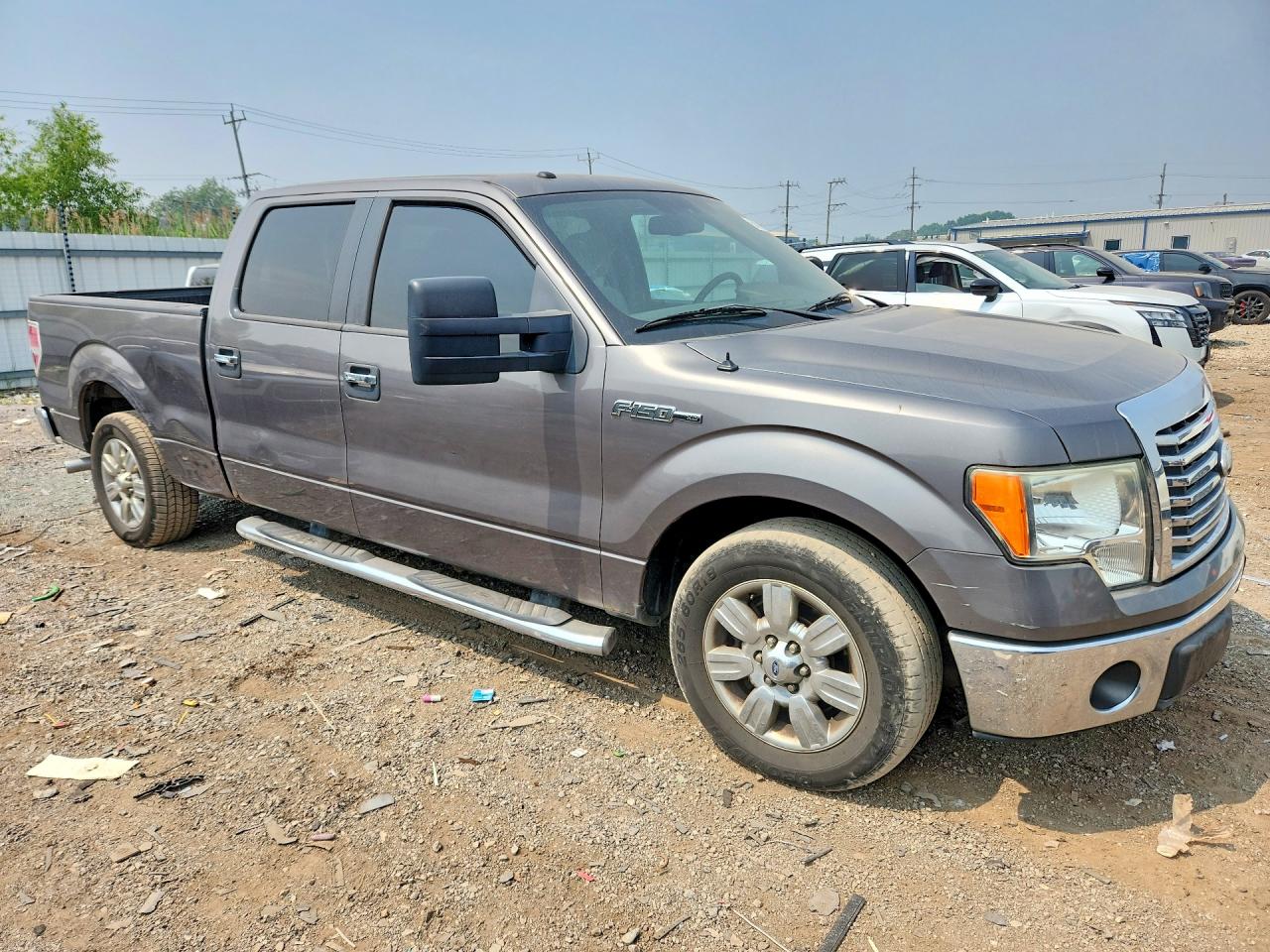 2010 Ford F150 Supercrew Gray vin: 1FTFW1CV1AFC82735
