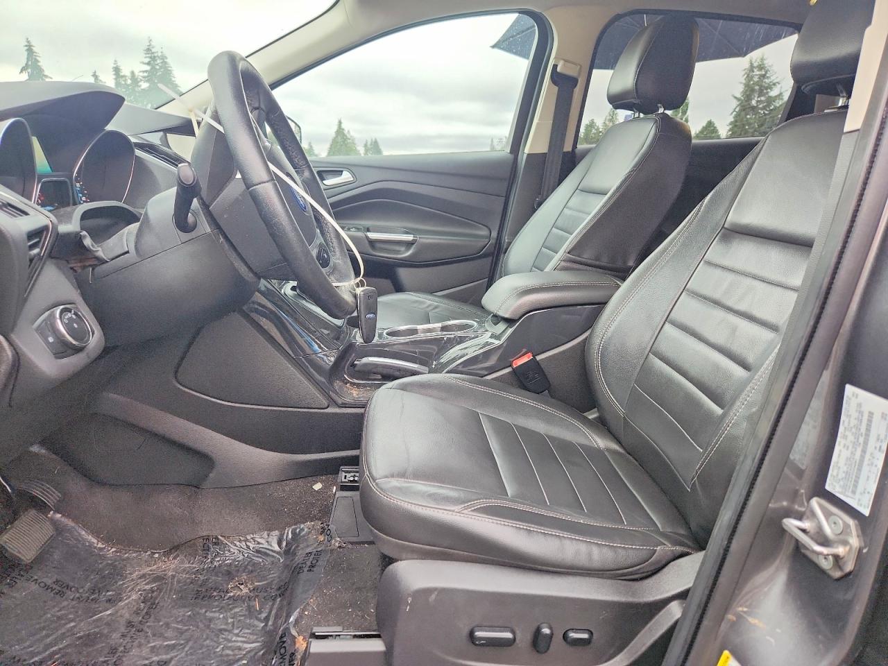 2014 Ford Escape Titanium Gray vin: 1FMCU9J91EUD44581
