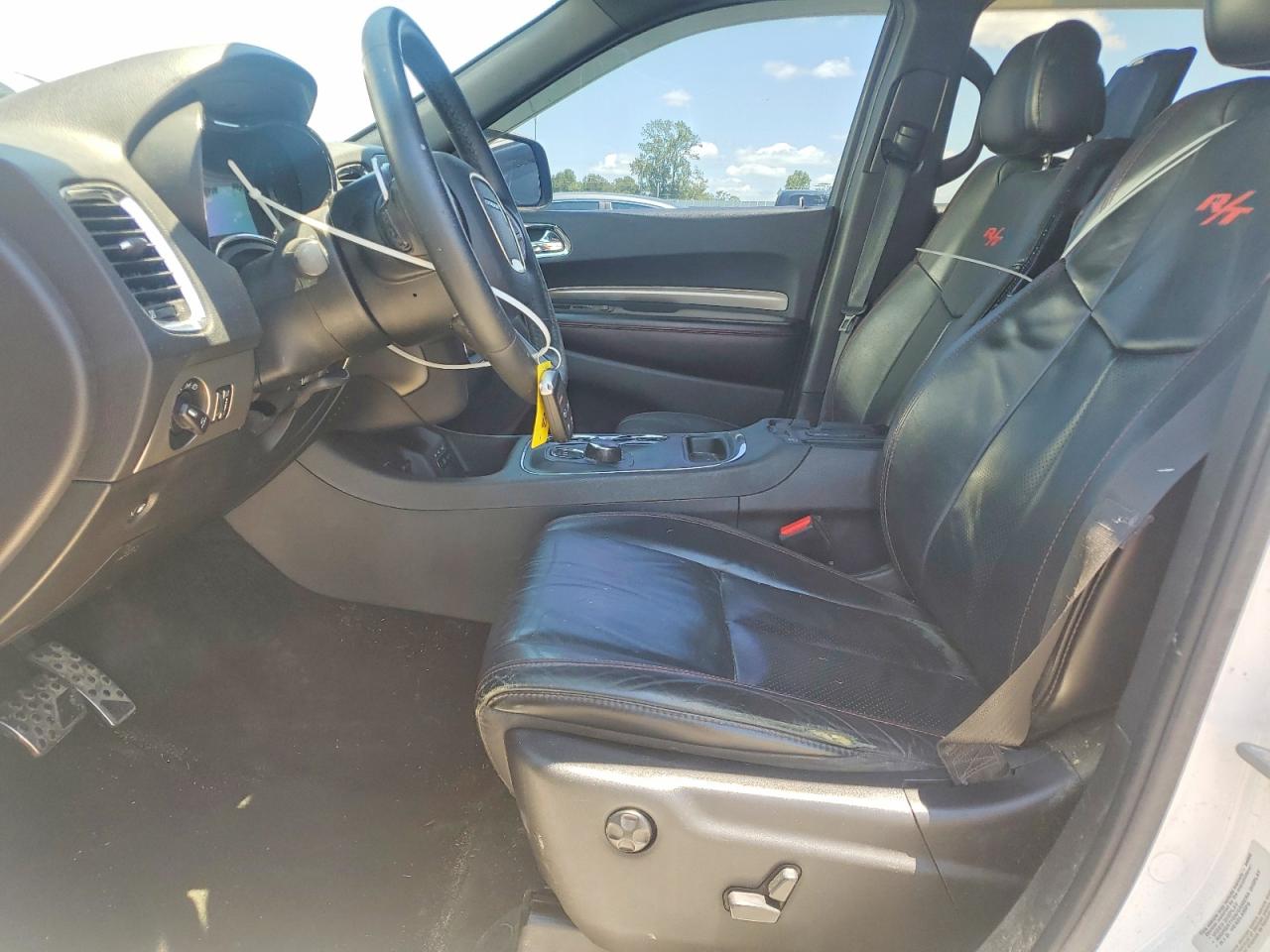 2015 Dodge Durango R/t White vin: 1C4SDHCT6FC834055