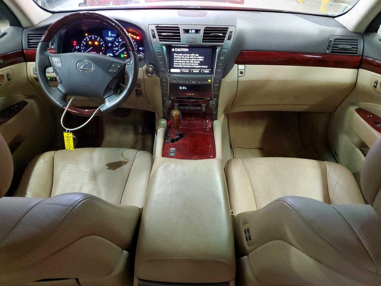 2007 Lexus Ls 460 Зеленый vin: JTHBL46F375047649