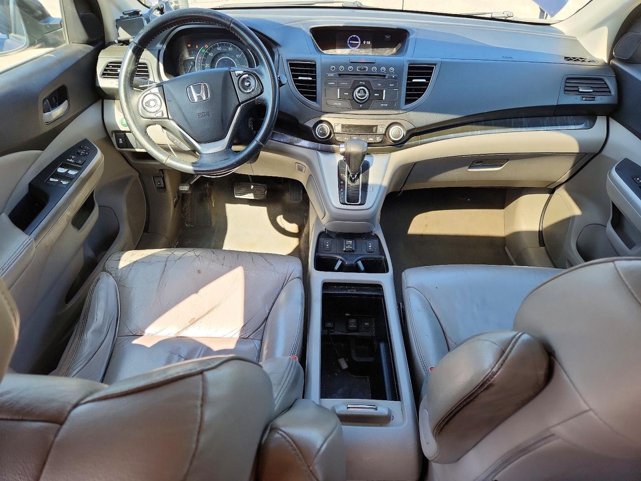 2013 Honda Cr-v Exl Blue vin: 2HKRM4H78DH678122