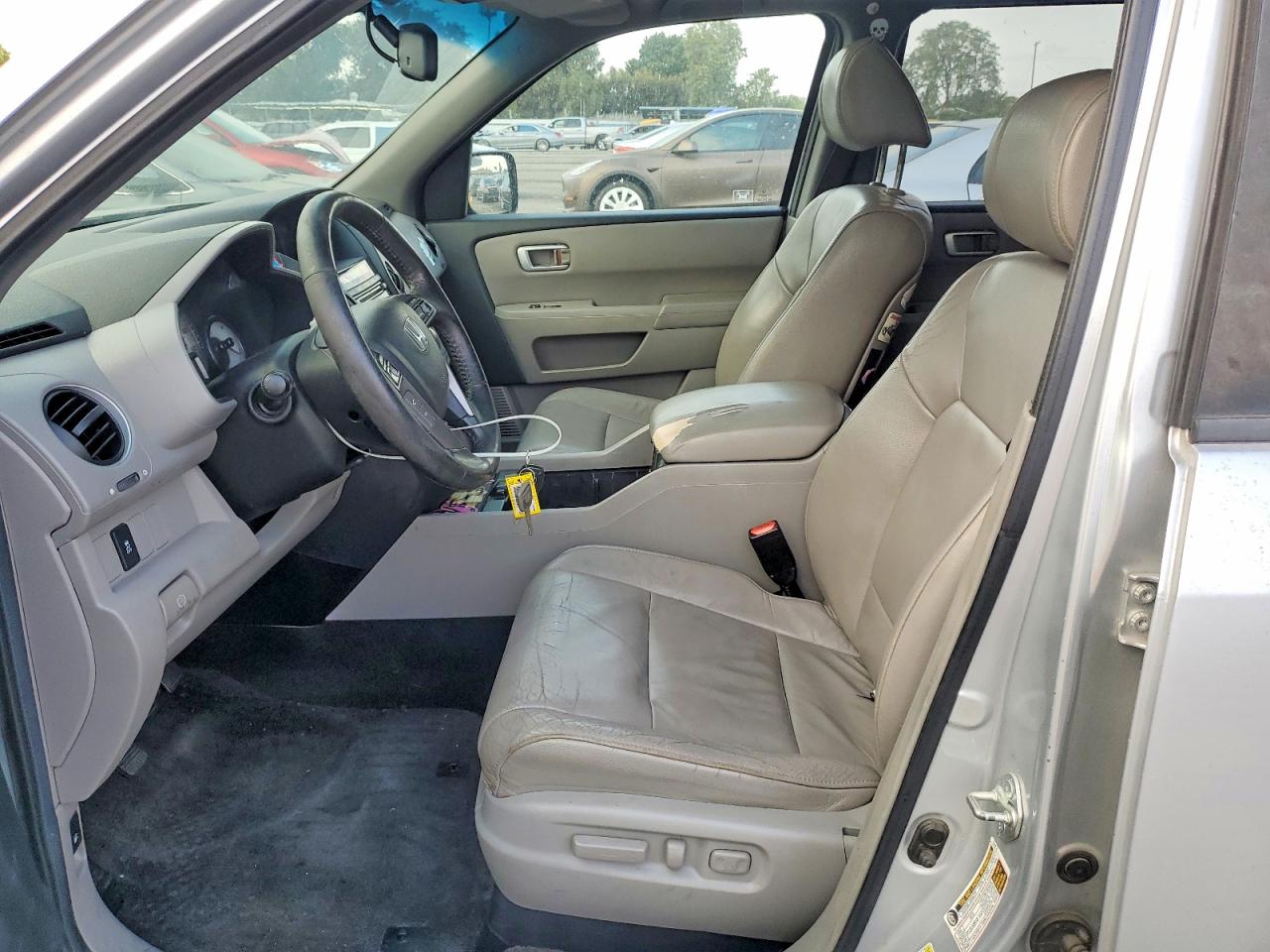 2012 Honda Pilot Exl Silver vin: 5FNYF4H59CB081918