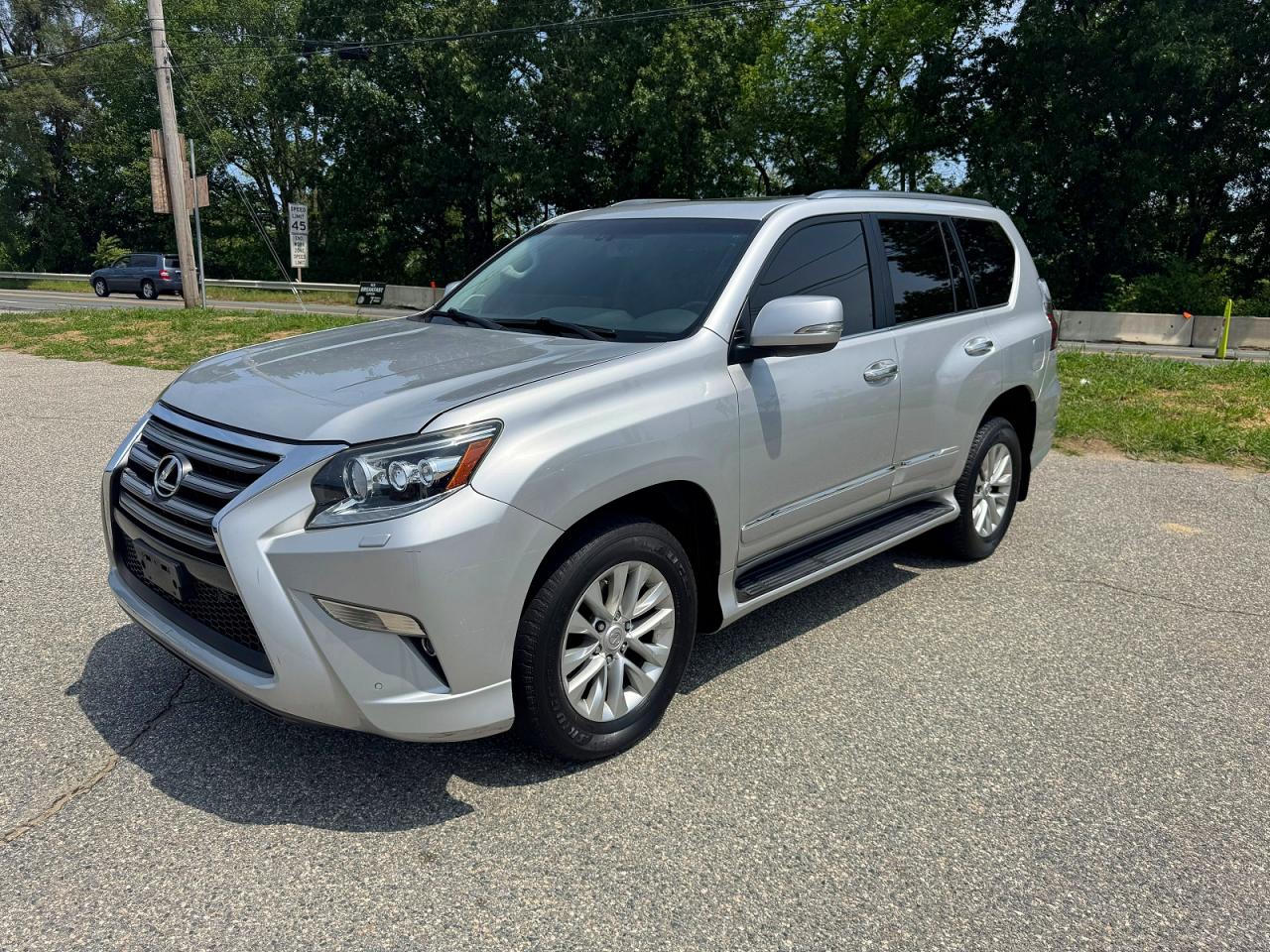 2014 Lexus Gx 460 Silver vin: JTJBM7FX7E5081239