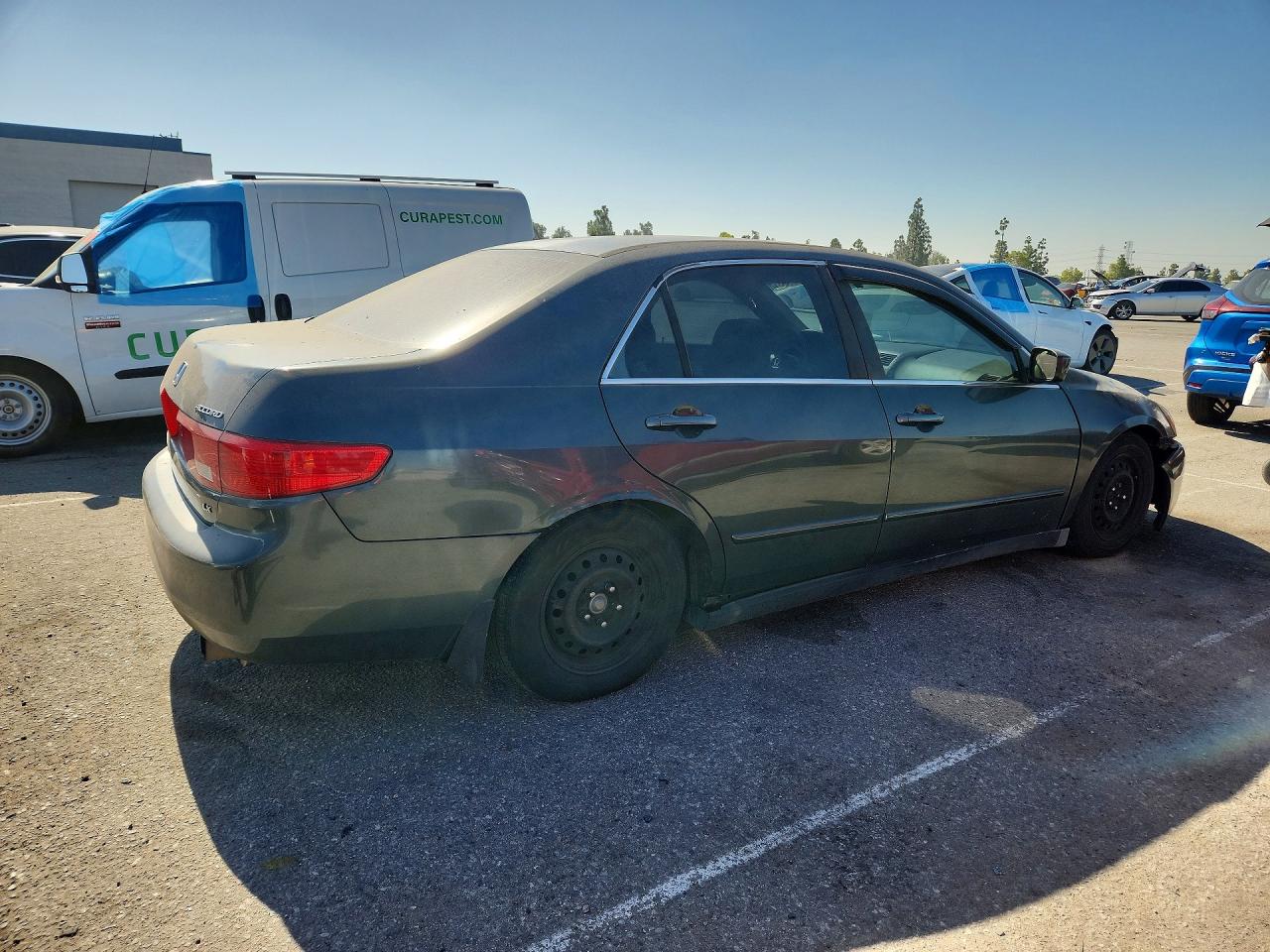 2005 Honda Accord Lx Gray vin: 1HGCM56415A076774