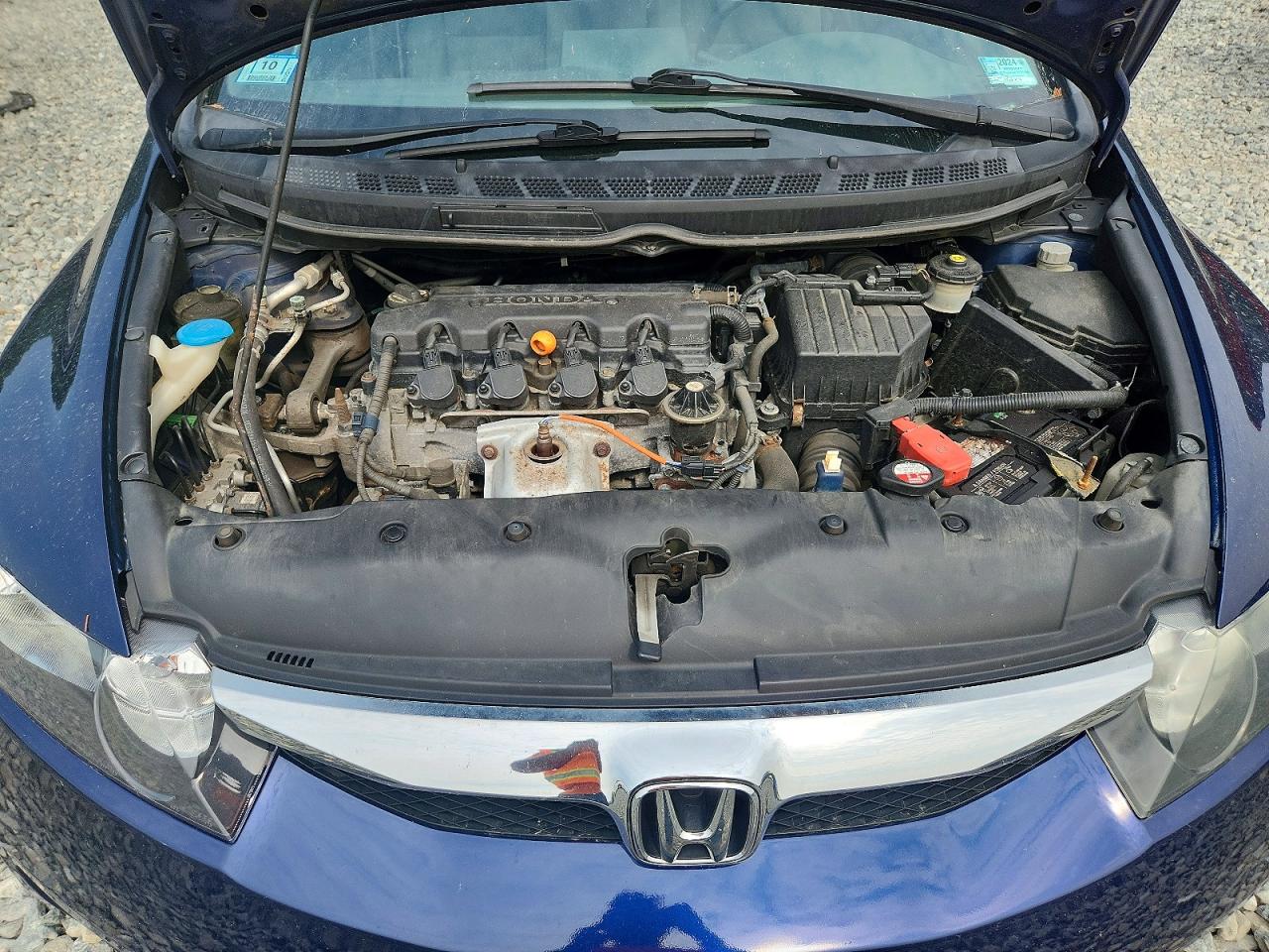 2010 Honda Civic Lx Blue vin: 2HGFA1E59AH551012