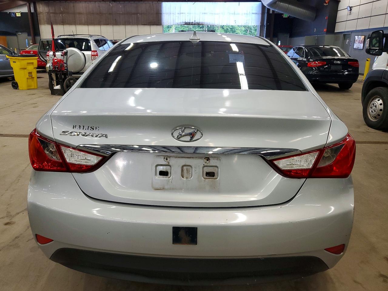 2014 Hyundai Sonata Gls Silver vin: 5NPEB4ACXEH885575