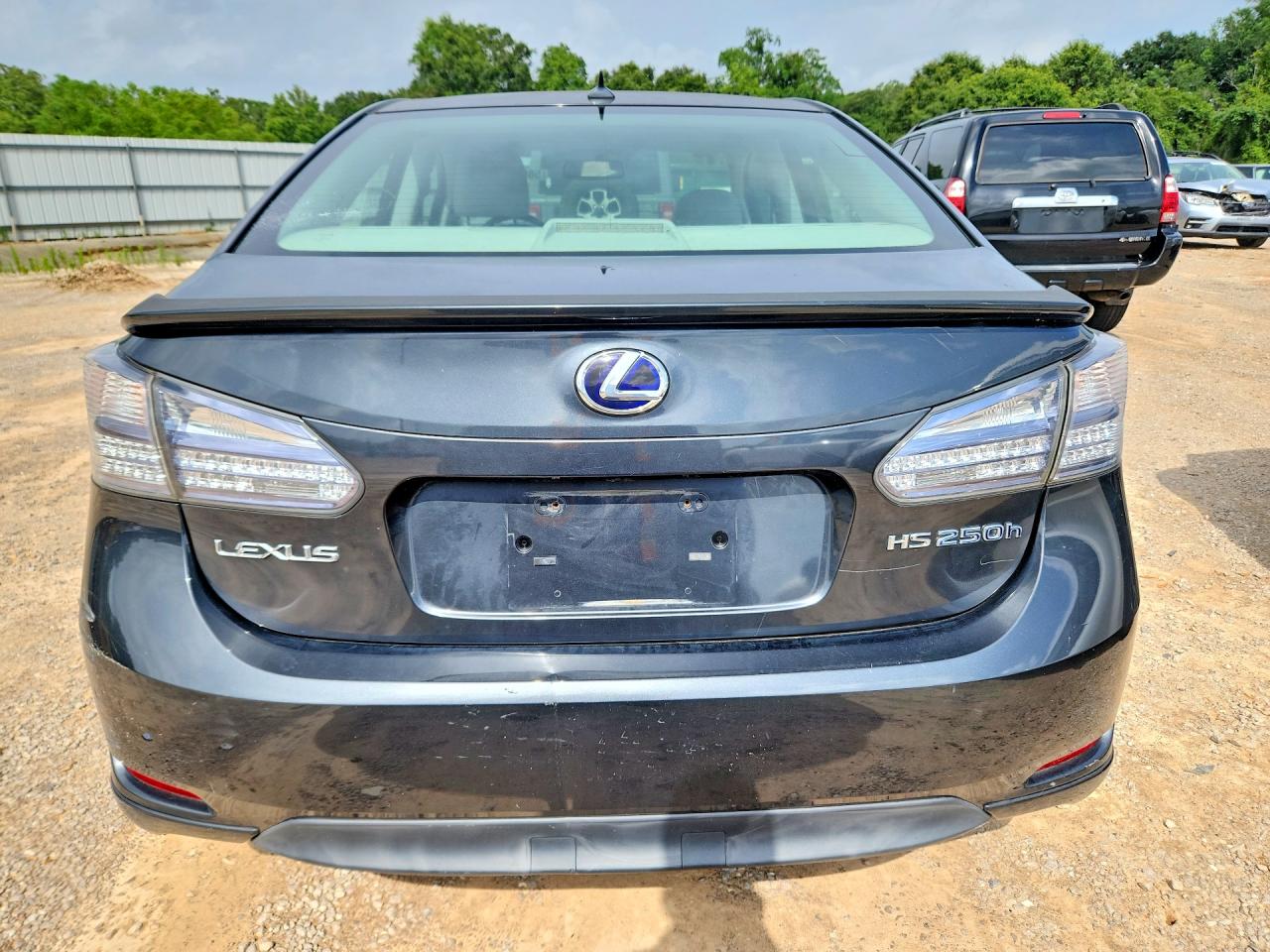 2010 Lexus Hs 250h Black vin: JTHBB1BA0A2017724