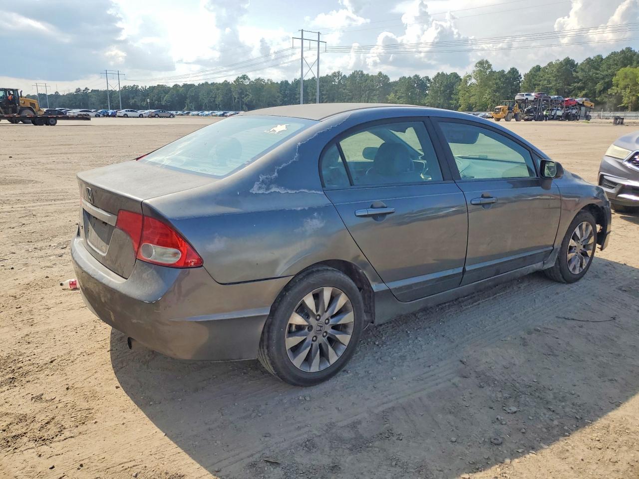 2009 Honda Civic Exl Charcoal vin: 2HGFA16989H530245