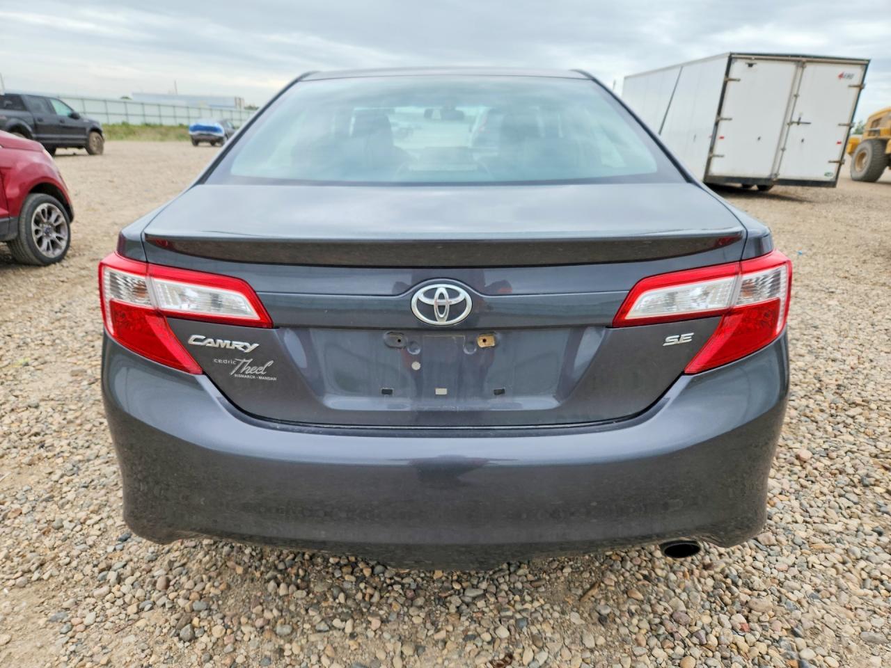 2012 Toyota Camry Se Gray vin: 4T1BF1FK7CU054832