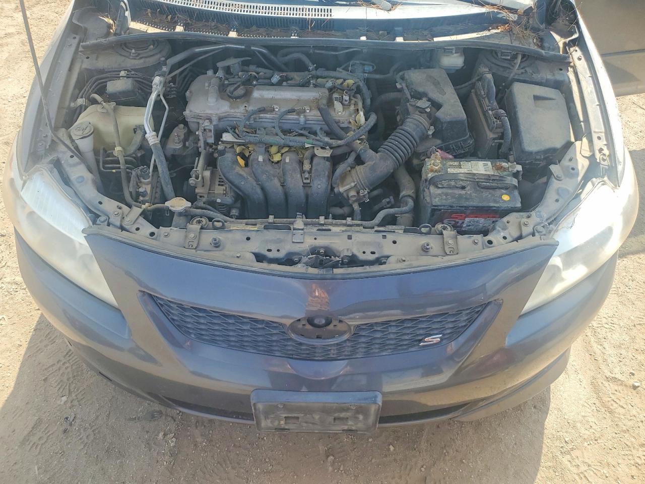 2010 Toyota Corolla S Синий vin: 2T1BU4EE6AC515164