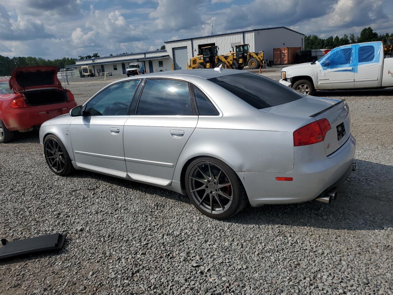 2007 Audi New S4 Quattro   Серебряный vin: WAUGL78E57A202283