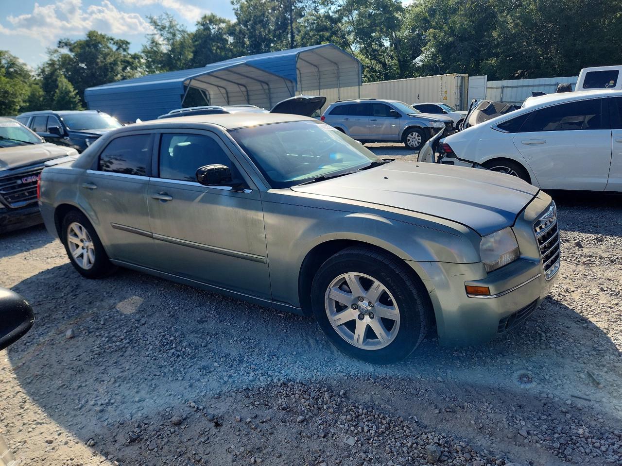 2006 Chrysler 300 Touring Зеленый vin: 2C3KA53GX6H454700