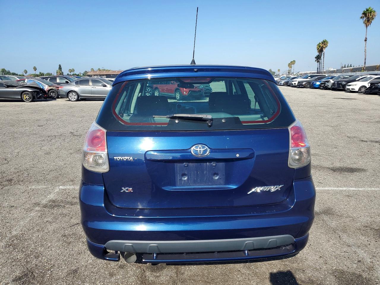 2005 Toyota Matrix Xr Синий vin: 2T1KR32EX5C365081