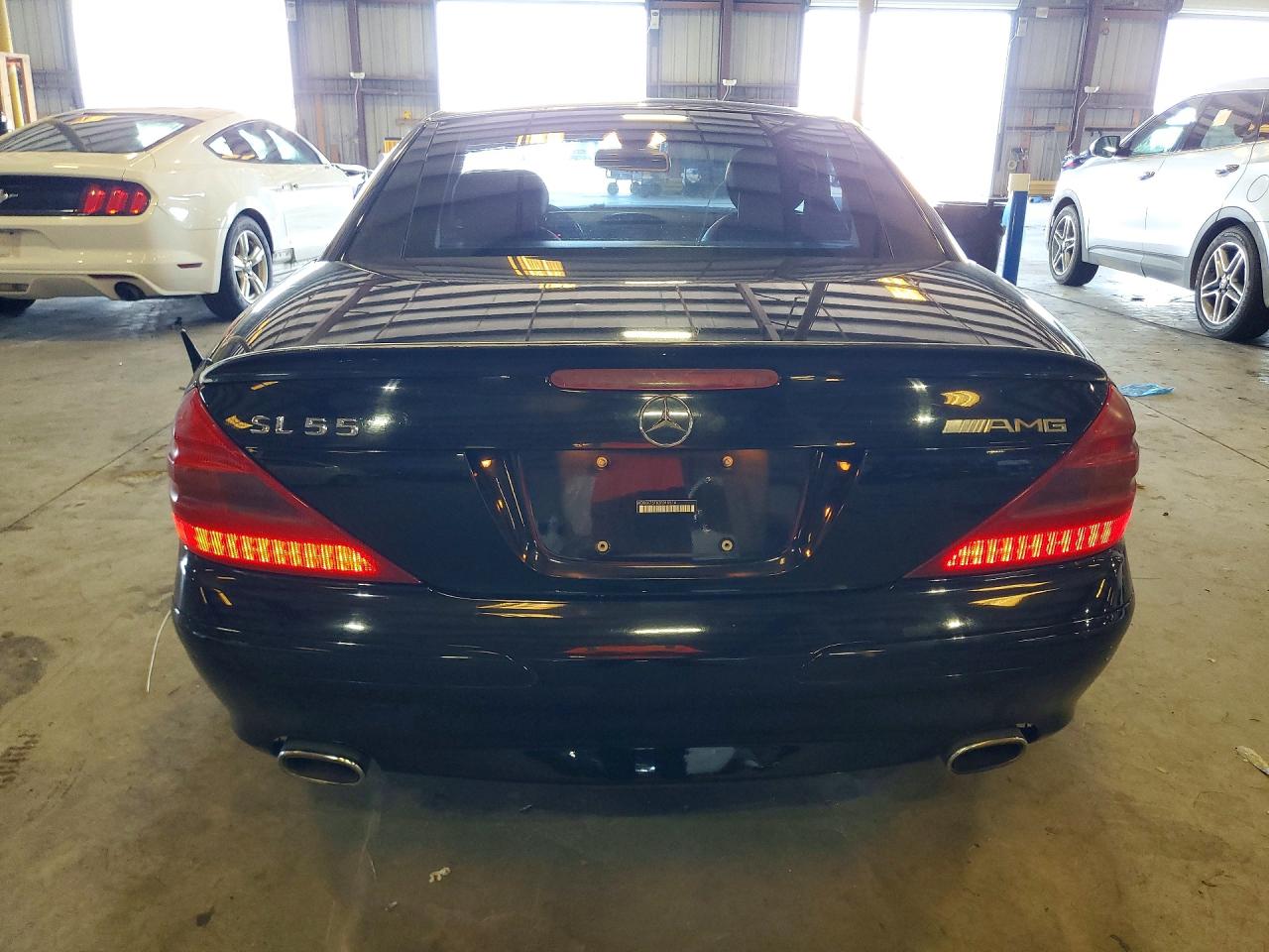 2003 Mercedes-benz Sl 500r Black vin: WDBSK75F83F018514