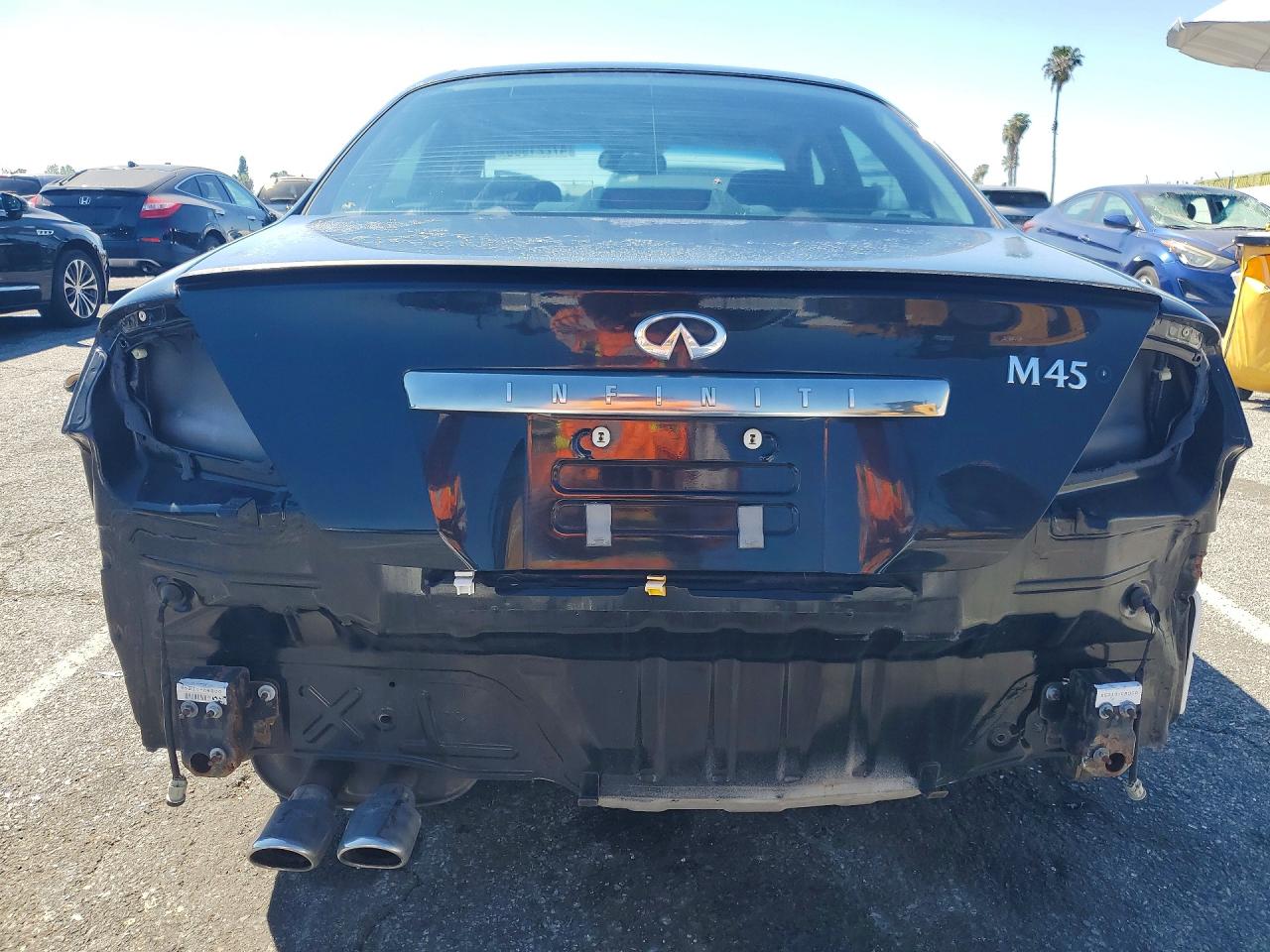 2003 Infiniti M45 Base Black vin: JNKAY41E53M006631