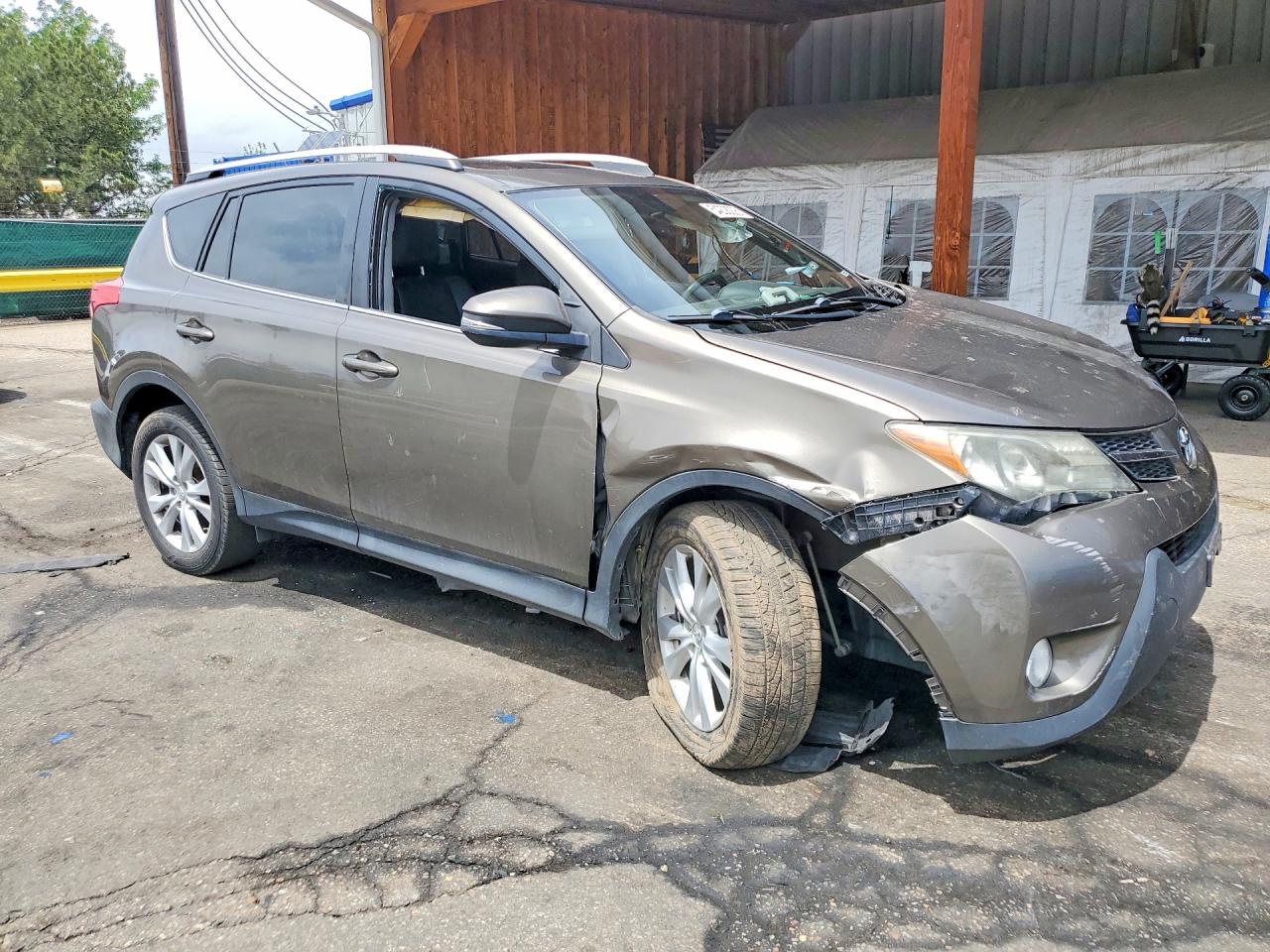 2013 Toyota Rav4 Limited Brown vin: 2T3DFREV4DW001209