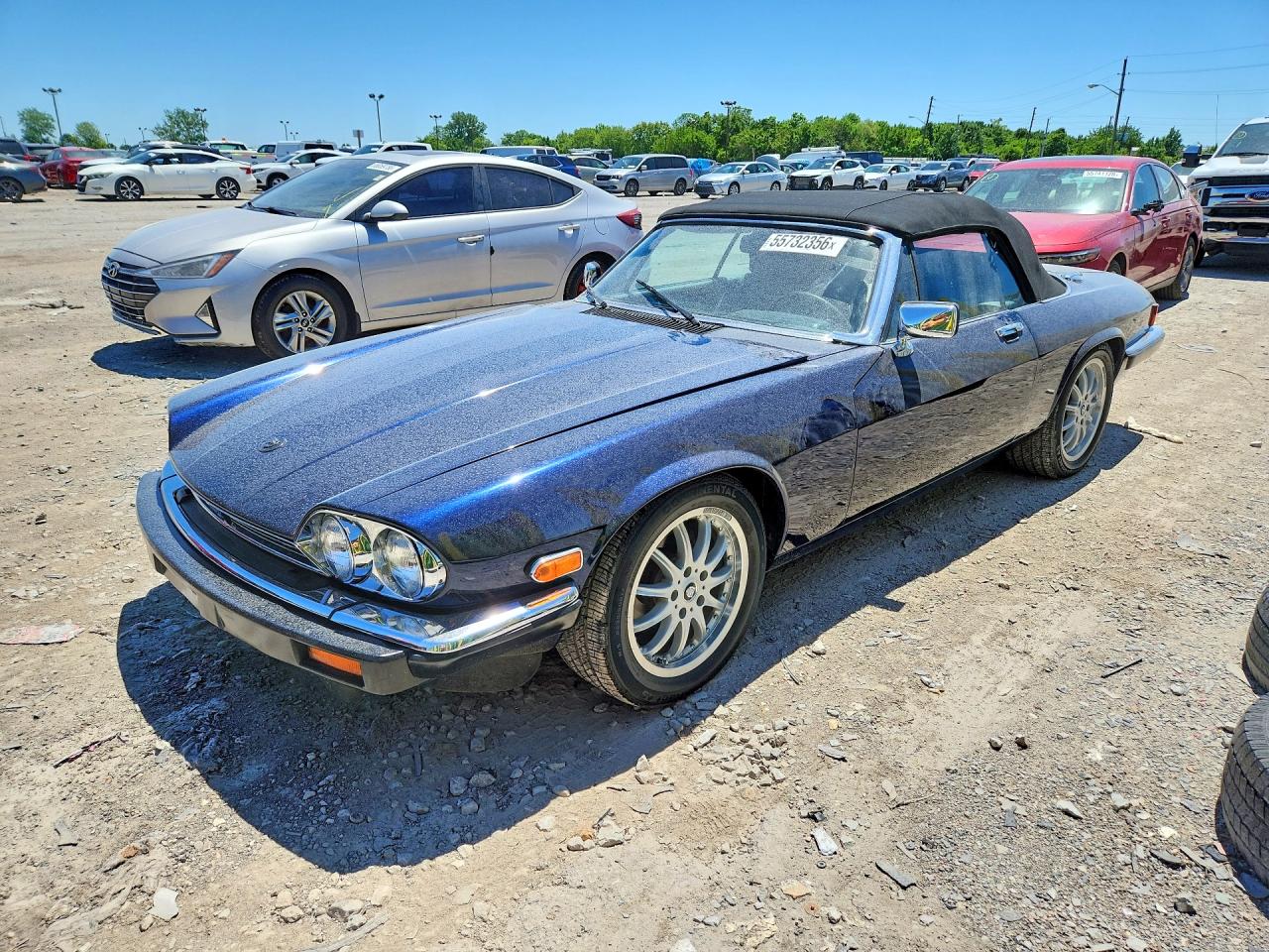 1988 Jaguar Xjs Blue vin: SAJNV5847JC143475