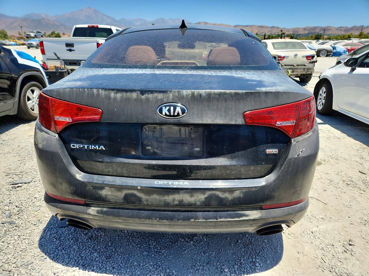 2013 Kia Optima Lx Black vin: 5XXGM4A78DG145684