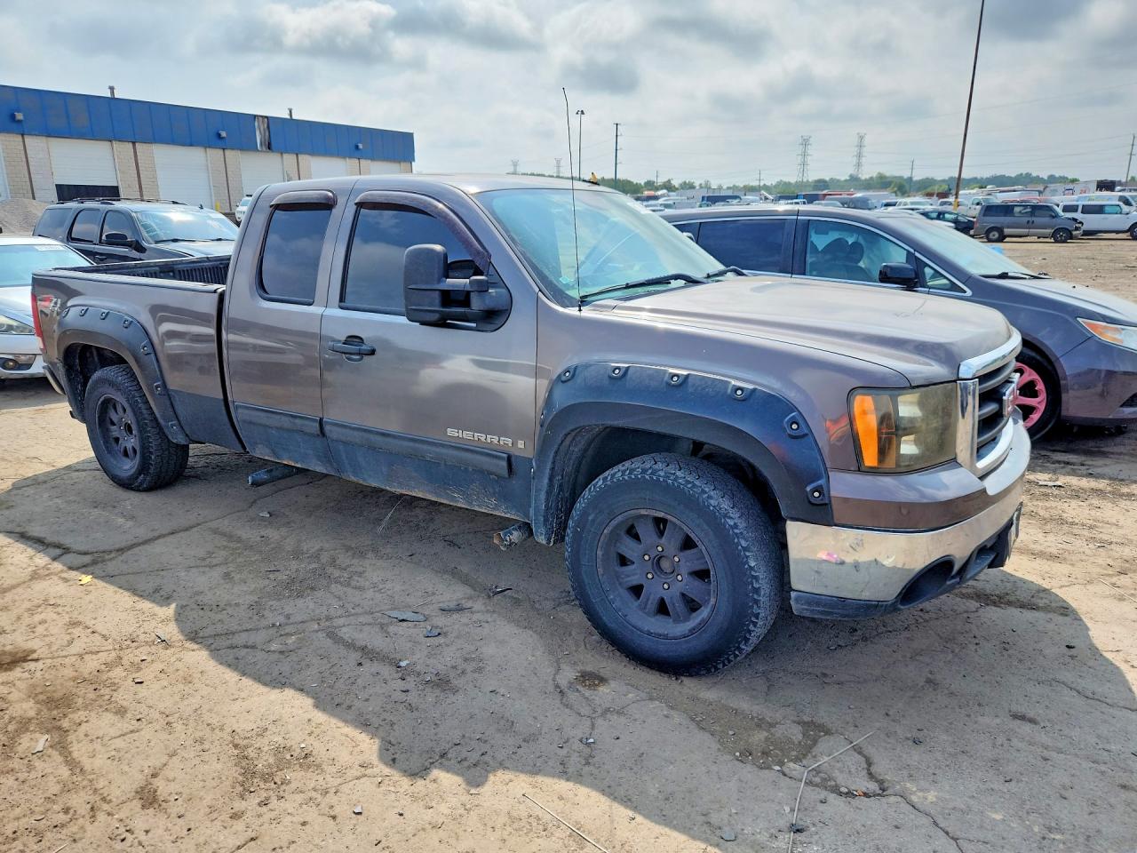2008 Gmc Sierra K1500 Tan vin: 2GTEK19C381309304