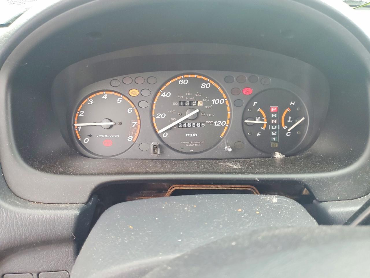 2001 Honda Cr-v Ex Black vin: JHLRD18641C009510