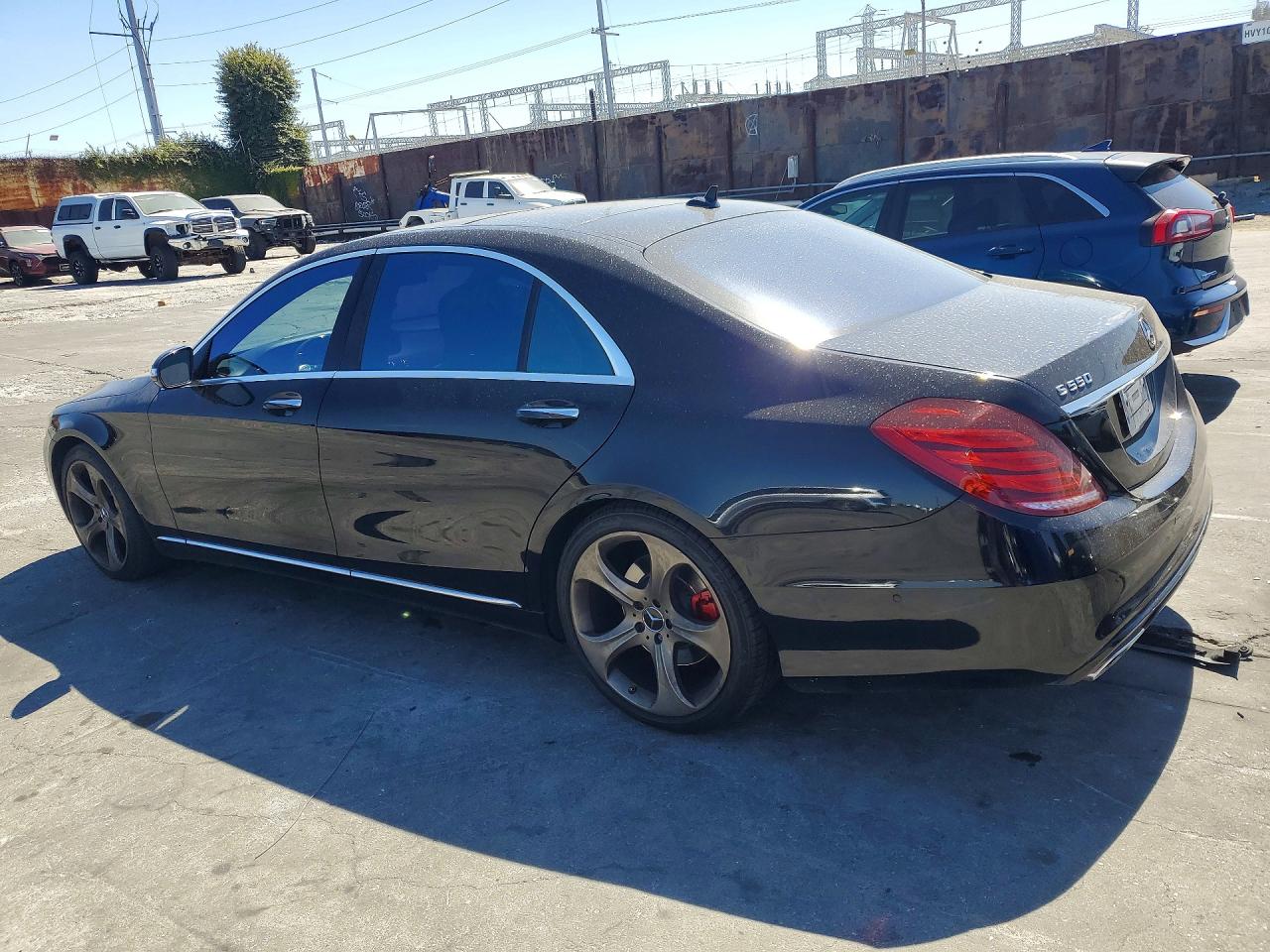 2015 Mercedes-benz S 550 Black vin: WDDUG8CB8FA118511