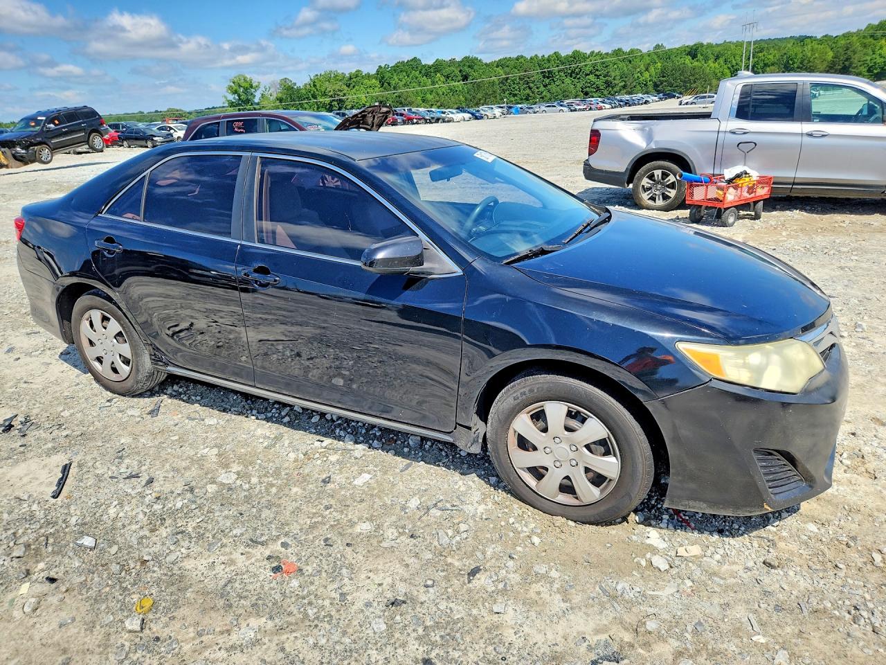 2012 Toyota Camry Le Black vin: 4T1BF1FK2CU055435