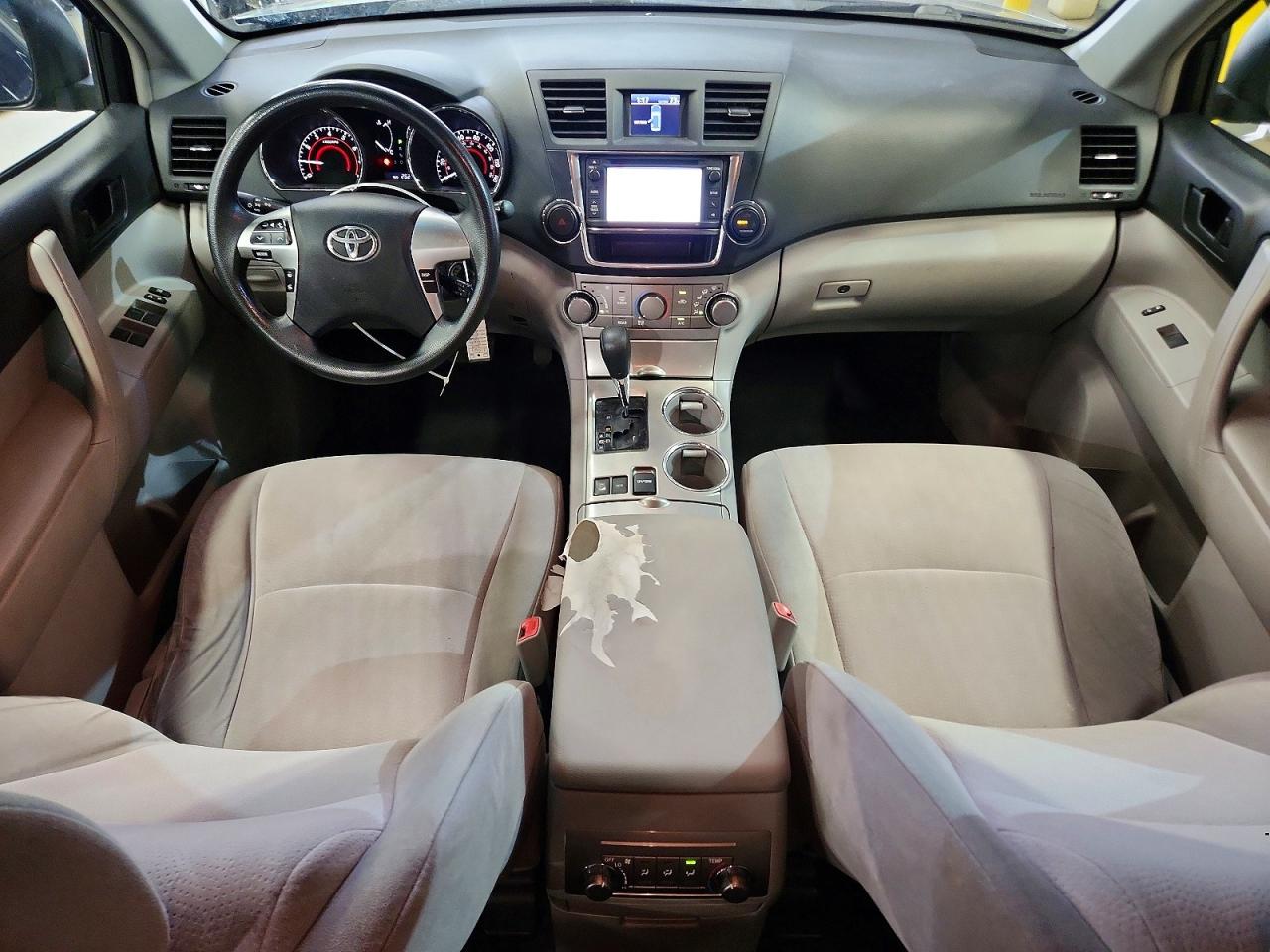 2013 Toyota Highlander Base Синий vin: 5TDBK3EH0DS215027