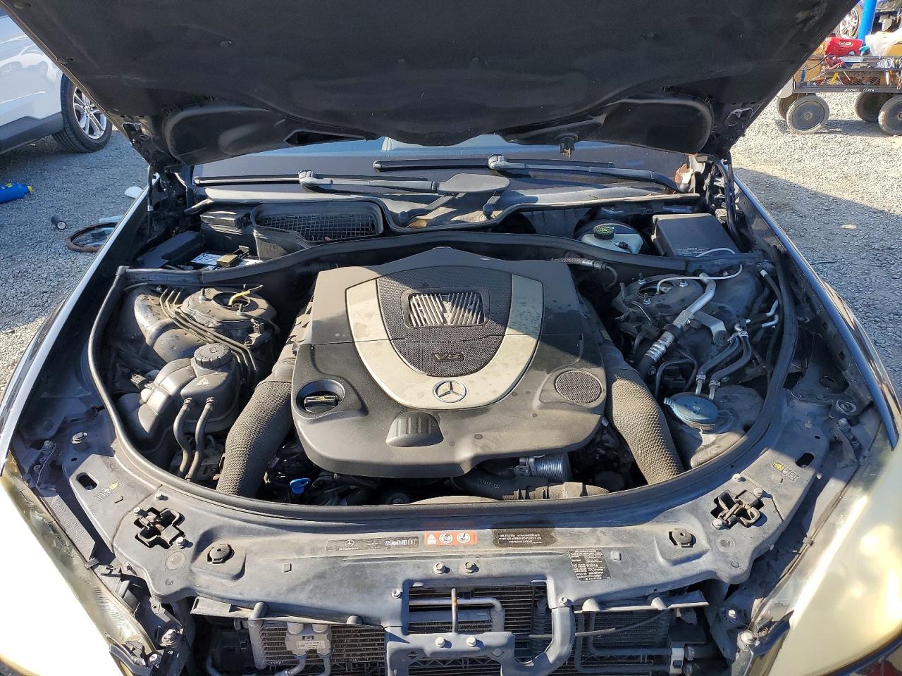 2008 Mercedes-benz S 550 Черный vin: WDDNG71X78A220303