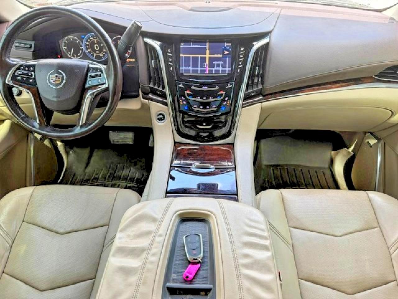2015 Cadillac Escalade Esv Luxury Gray vin: 1GYS4HKJXFR170768