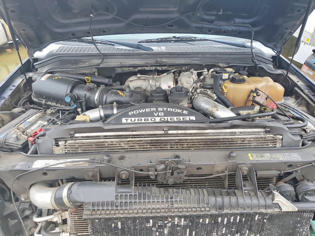 2008 Ford F450 Super Duty Blue vin: 1FTXW43R38EC30015
