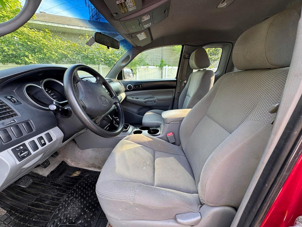 2008 Toyota Tacoma V6 Red vin: 5TEUU42N88Z487630