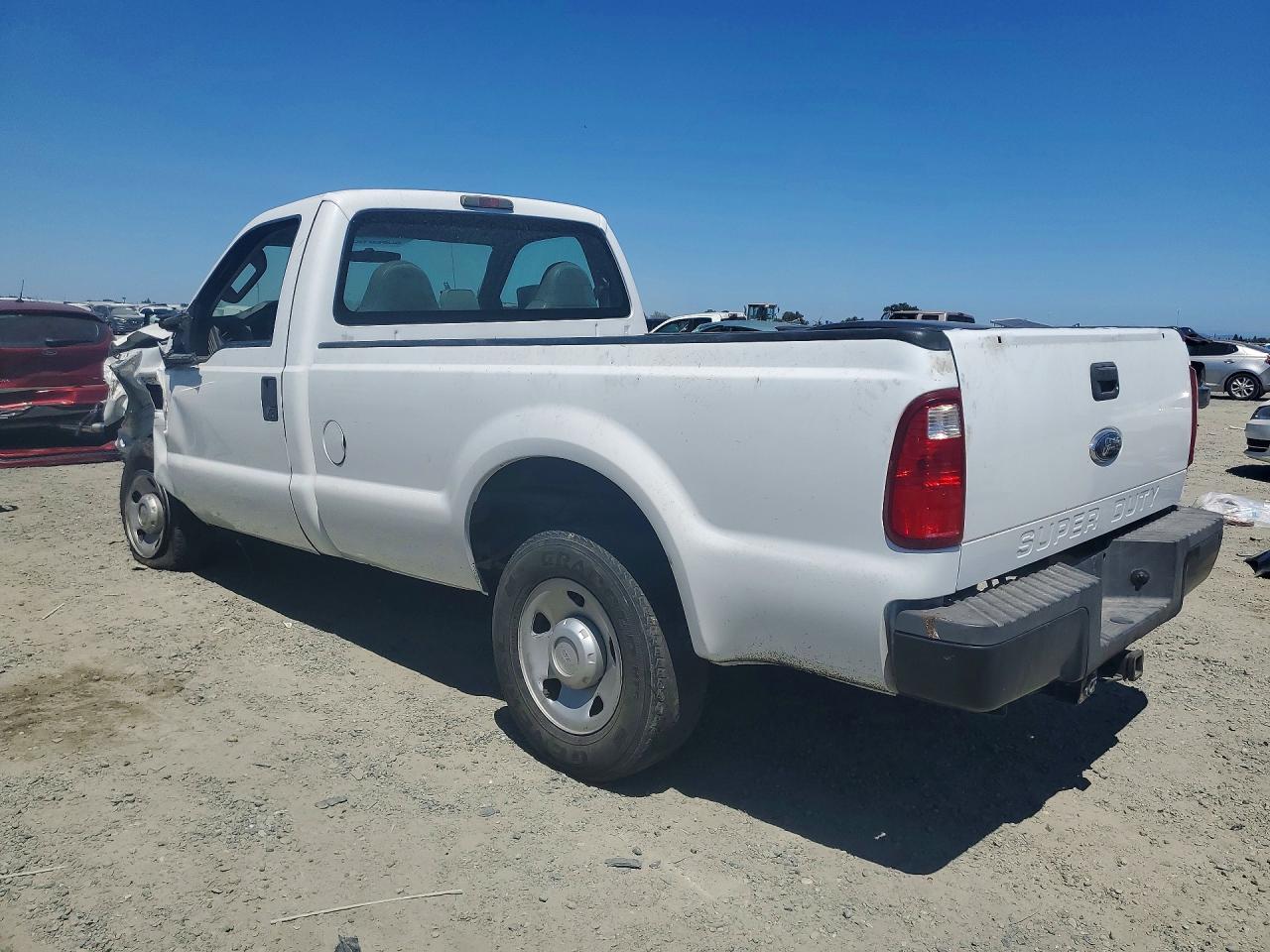 2008 Ford F350 Srw Super Duty White vin: 1FTWF30R58EE41792