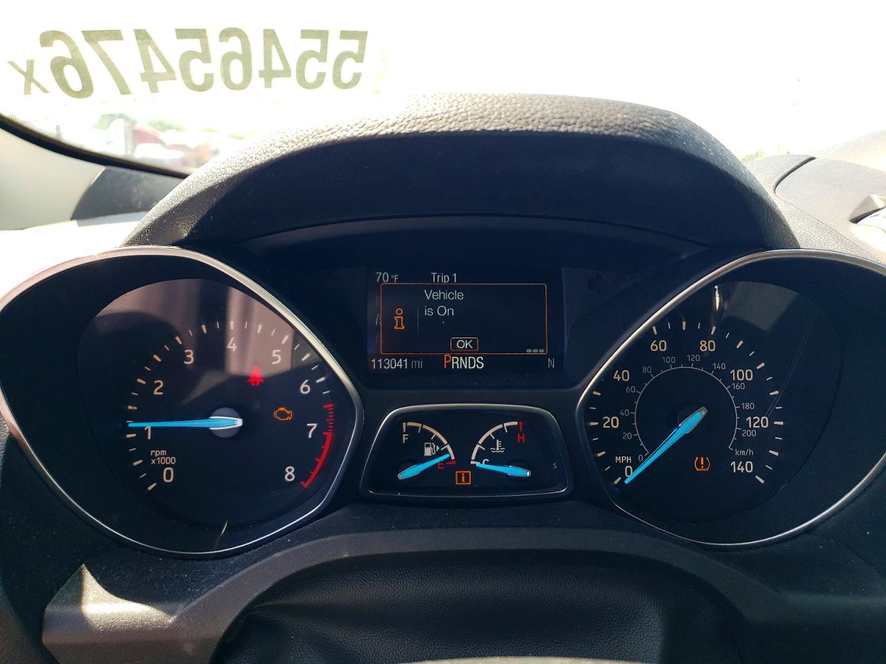 2018 Ford Escape Se Blue vin: 1FMCU9GD7JUC00586