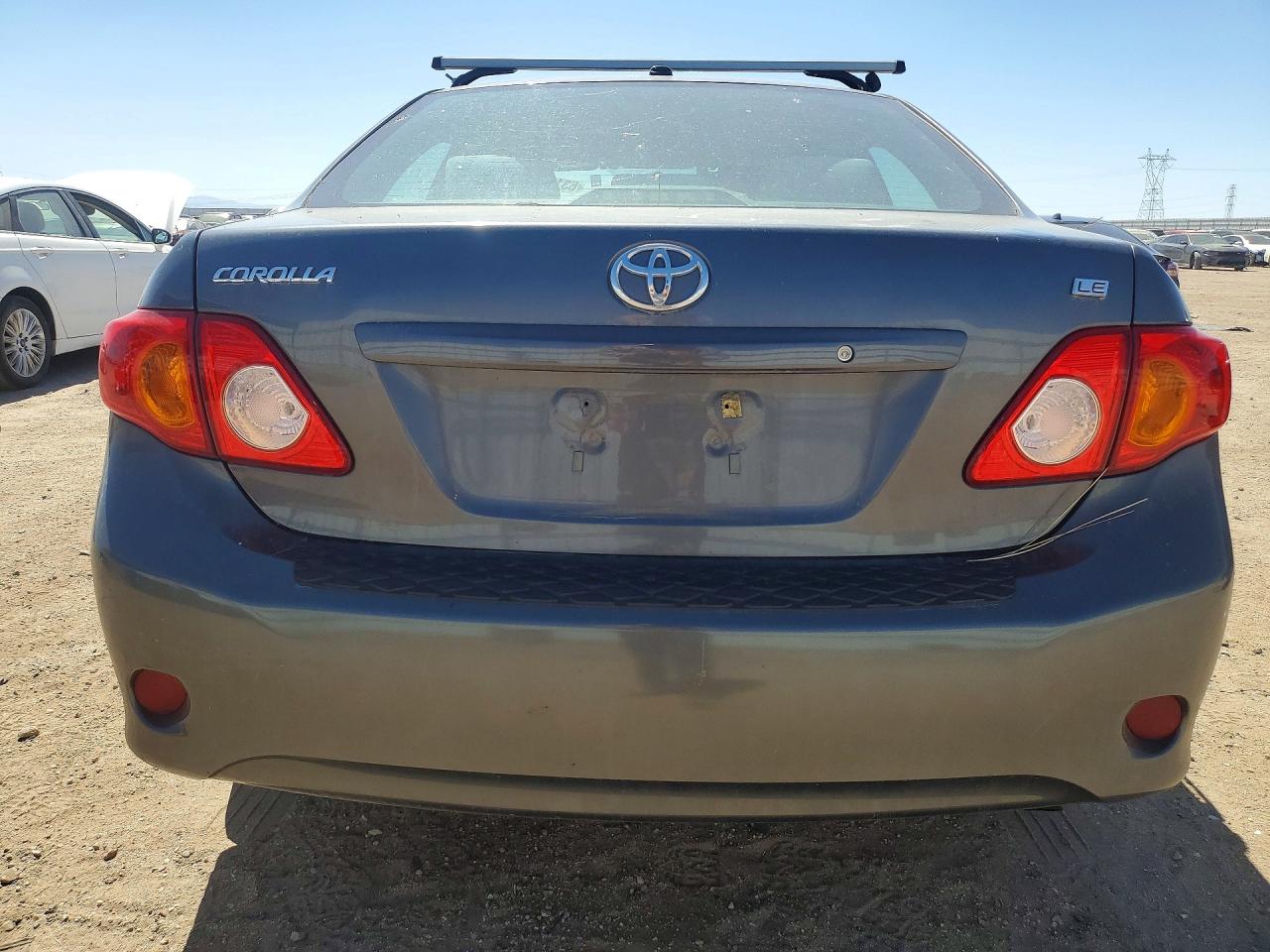 2010 Toyota Corolla Le Gray vin: 2T1BU4EE5AC425133