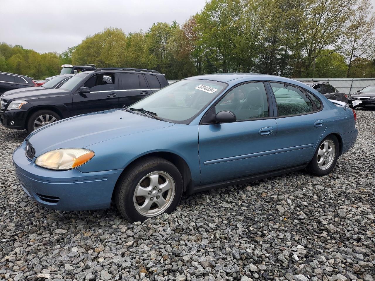 2005 Ford Taurus Se Blue vin: 1FAFP53245A165119