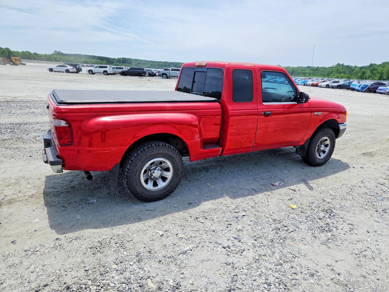 2002 Ford Ranger Super Cab Red vin: 1FTYR14U62PB00271